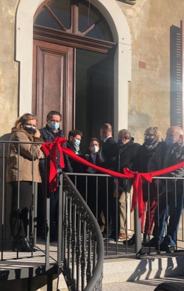 L'inaugurazione degli alloggi