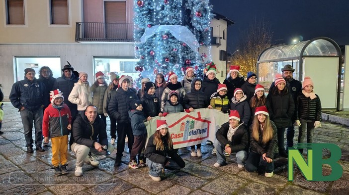 Gaglianico illumina il Natale, l’accensione dell'albero e il sostegno a Telethon.