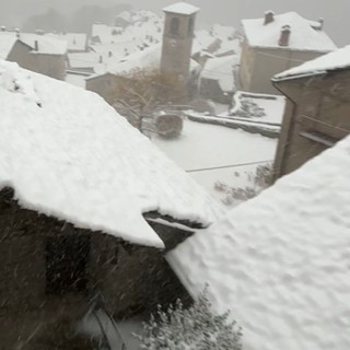 La Valle Cervo imbiancata, immagini da Piedicavallo