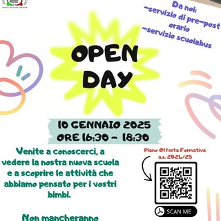 Scuola dell'infanzia: Open Day a Mottalciata, scopri tutte le novità.