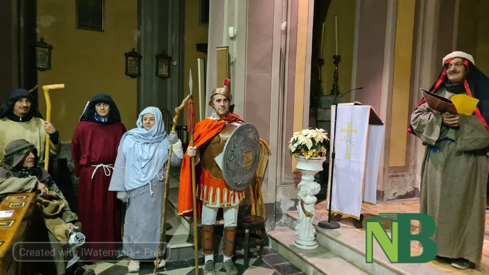 Crosa come Betlemme con il suo Presepio vivente della notte di Natale - Foto Catia Ciccarelli e Video Jacopo Benzi per newsbiella.it