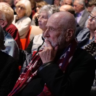 Al teatro di Sandigliano una serata con il Maestro Pistoletto FOTO e VIDEO Davide Finatti per newsbiella.it