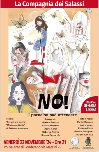 A Ponderano una serata per dire &quot;No&quot; alla violenza contro le donne