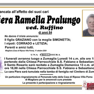 Piera Ramella Pralungo ved. Ruffino