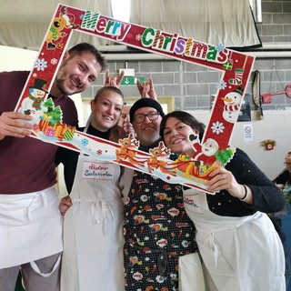 A Salussola il tradizionale pranzo degli auguri, Chioda: &quot;Clima di famiglia&quot; FOTO