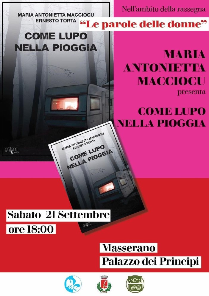 &quot;Come lupo nella pioggia&quot;, a Masserano la presentazione del libro.