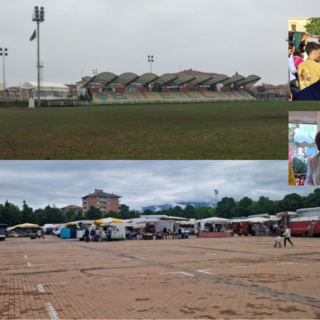 Adunata: stop allo sport nelle strutture comunali. Camper in piazza Falcone, tende al Rugby. Si tratta sul mercato