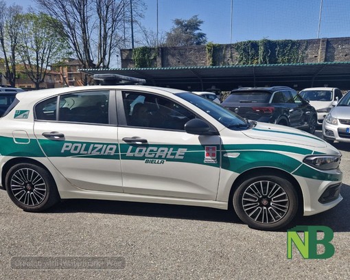 Biella: Litigano per un incidente, interviene la Polizia Locale, foto archivio