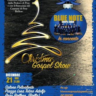 Christmas Gospel Show sabato a Pray