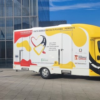 Il sangue dei donatori in Piemonte verrà raccolto sulla Plasmamobile