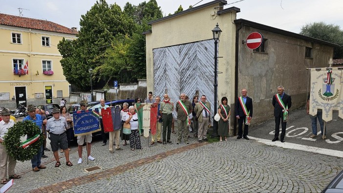 Ronco ricorda i caduti nella rappresaglia nazi-fascista del 27 agosto 1944 - Foto e Video Benedetti per newsbiella.it