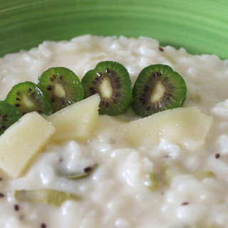 Risotto con formaggio Bitto e Nergi®