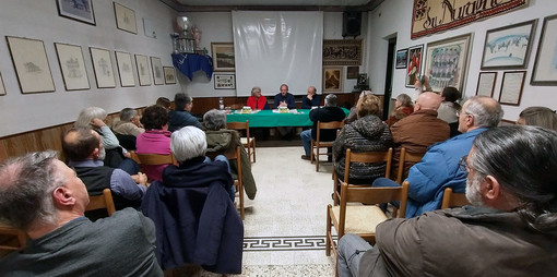 Biella, un momento della serata al Circolo Su Nuraghe.