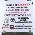 AspettiAMO l'Adunata, a Sordevolo il concerto corale.