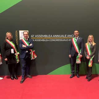 Anche i sindaci biellesi alla 41ª assemblea annuale dell’Anci, foto pagina fb Castelletto Cervo.