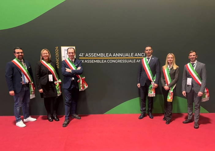 Anche i sindaci biellesi alla 41ª assemblea annuale dell’Anci, foto pagina fb Castelletto Cervo.