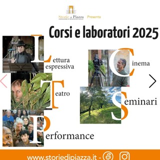 Storie di Piazza, aperta la stagione 2025: laboratori a Biella Gaglianico.