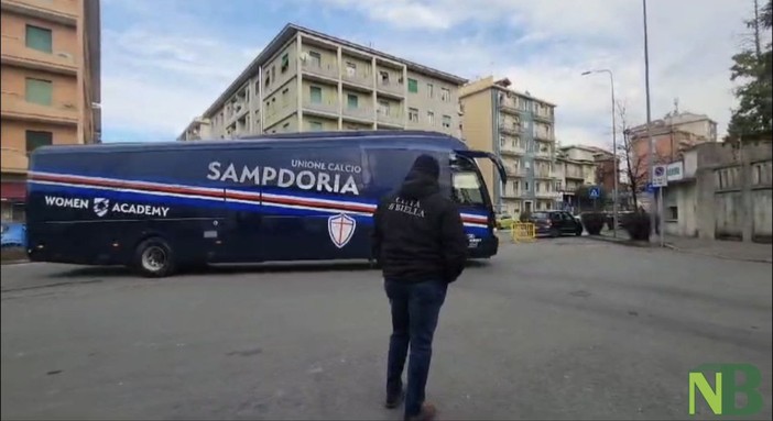 Biella, la Sampdoria varca i cancelli del Pozzo - La Marmora: tutto pronto per l'incontro di oggi - Servizio di Enrico Eletto per newsbiella.it