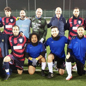 Nona giornata Campionato provinciale calcio a 7: “Su Nuraghe Calcio Biella” vince 8-2 contro “Ghenez”.