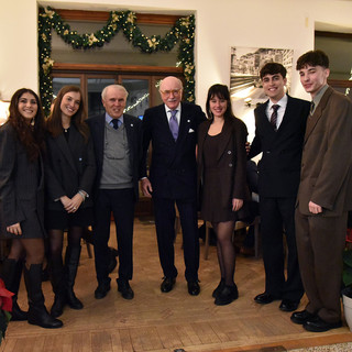 Biella Master, alla cena di auguri presentati i nuovi allievi.