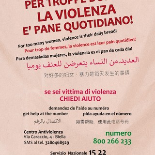 biella violenza