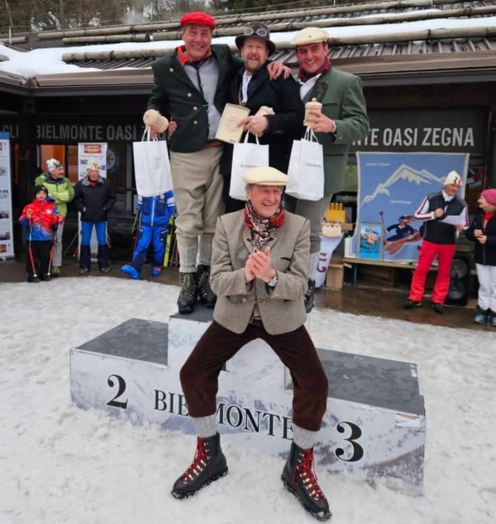 Trofeo Ferragut a Bielmonte, con Piero Gros lo sci dei tempi passati