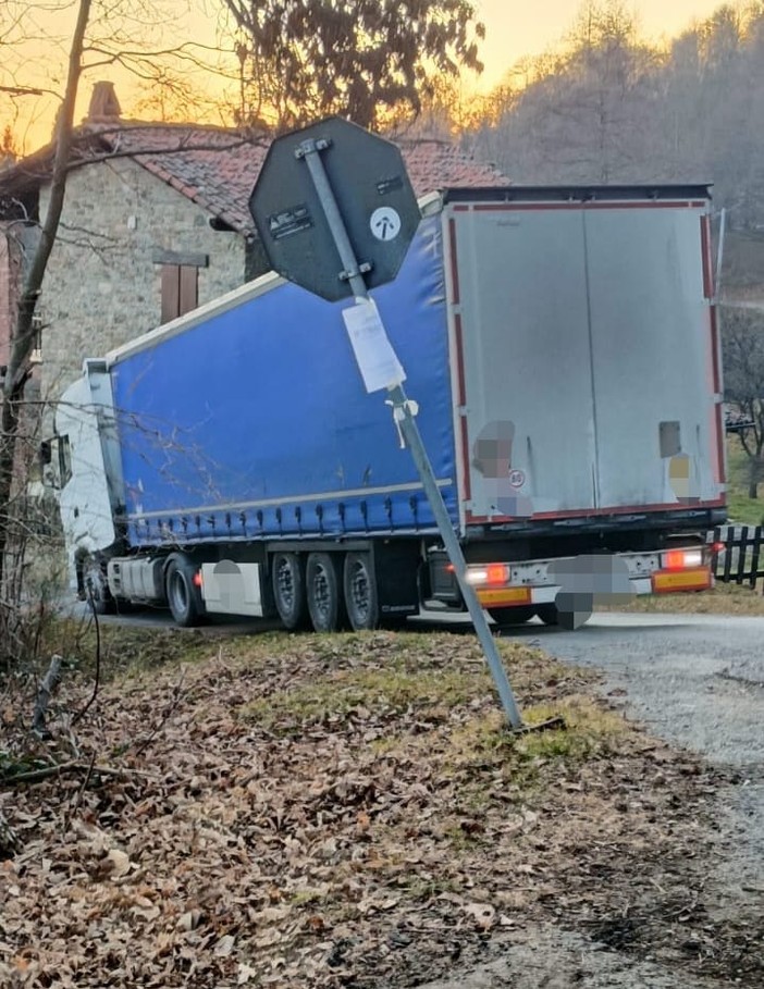 camion bloccato