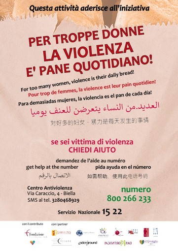 biella violenza