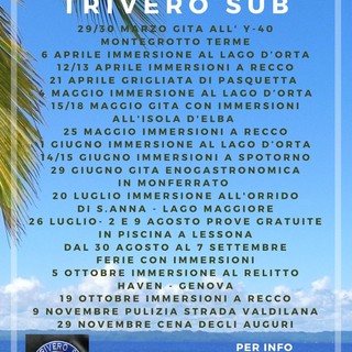 Trivero Sub presenta le iniziative del 2025