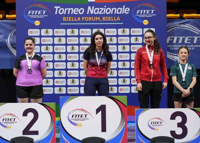 Lodovica Motta “salva” il TT Biella al torneo nazionale al Palaforum