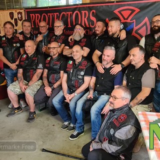 Ieri un incontro tra due club di motociclisti interforze che condividono i valori del volontariato