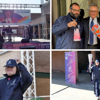 La Fiaccola delle Universiadi accende Biella: celebrati i valori dello sport e dell'inclusione.