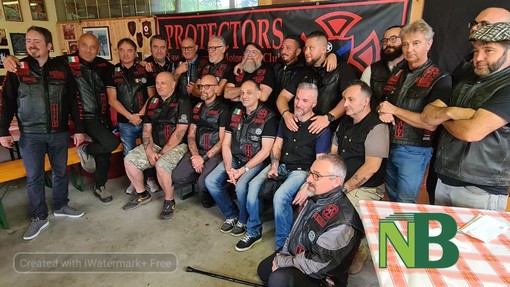 Ieri un incontro tra due club di motociclisti interforze che condividono i valori del volontariato