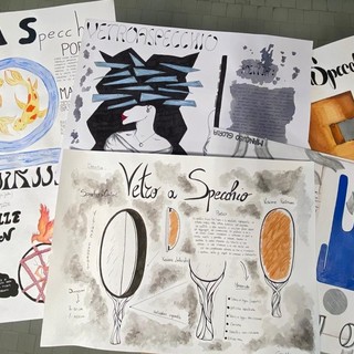 Arte e solidarietà: gli studenti del Liceo Artistico di Biella trasformano il vetro in speranza con “VetroaSpecchio” FOTO