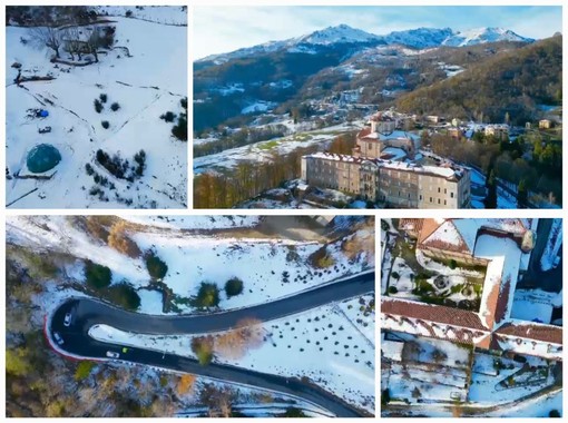 Il Santuario di Graglia ripreso dall'alto: FOTO e VIDEO con il drone.