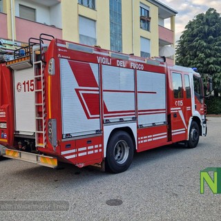 Chiavazza: Odore di gas in via Coppa, sopralluogo minuzioso dei Vigili del Fuoco - foto newsbiella