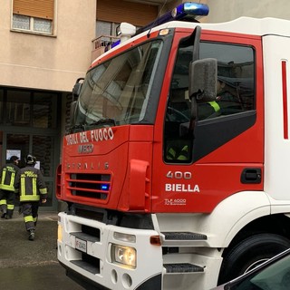 Sospetta fuga gas in via Trieste a Biella