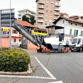 Proseguono le asfaltature in città