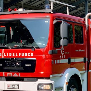 Biella, principio d’incendio al McDonald’s, intervengono i Vigili del fuoco - foto di repertorio.