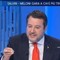 Salvini regala un Bacio a Lilli Gruber: &quot;E' la giornata della gentilezza&quot; - Video