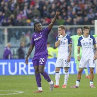 Fiorentina-Verona 3-1, tripletta di Kean