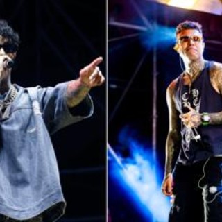 Tony Effe risponde Fedez a colpi di rap: 'Chiara dice che mi adora'