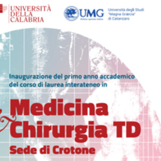 Università, a Crotone il corso di laurea in Medicina e chirurgia Tecnologie digitali