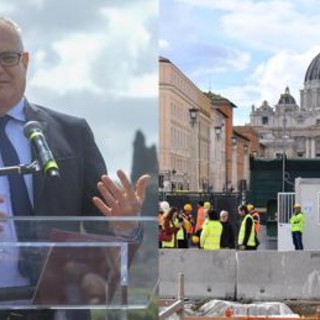 Giubileo, slitta al 23 dicembre l'inaugurazione di piazza Pia