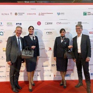 Festa del Cinema di Roma, ITA Airways sul red carpet