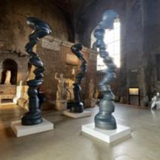 Alle Terme di Diocleziano le sculture dell'artista inglese Tony Cragg