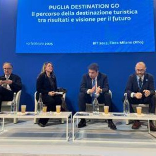 Turismo, Patruno (Regione Puglia): &quot;Presenze internazionali raddoppiate: +22%&quot;