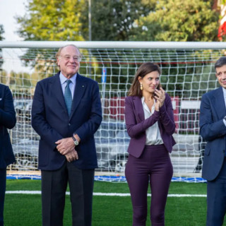 Milano, inaugurato campo da calcio per i ragazzi del quartiere Baggio