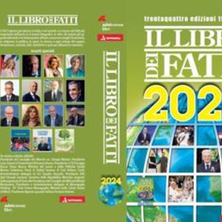 Il Libro dei Fatti 2024 dell'Adnkronos nelle librerie, negli store online e in Autogrill