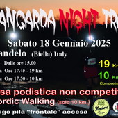 Sabato a Candelo di corre la Ysangarda Night Trail